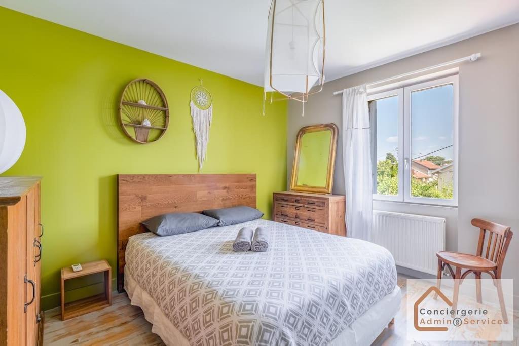 Maison A Lyon Parilly Avec Piscine, Jardin, Parking Prive & Proche Eurexpo Vénissieux Exteriér fotografie